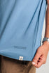 Camiseta Básica Agroecológica - Fit Regular - Azul Jenipapo
